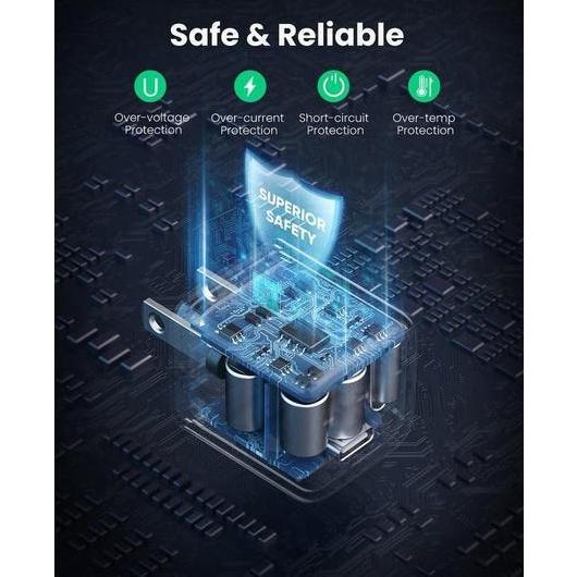 Ugreen Wall Charger Mini Type C PD 20W Putih