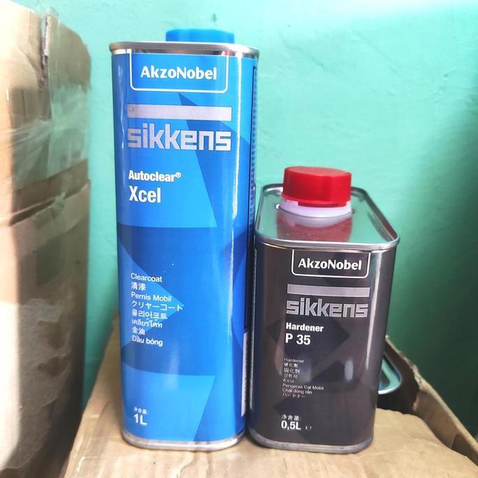 Terbaik Clear Sikkens Xcel Set Hardener / Pernis Sikkens