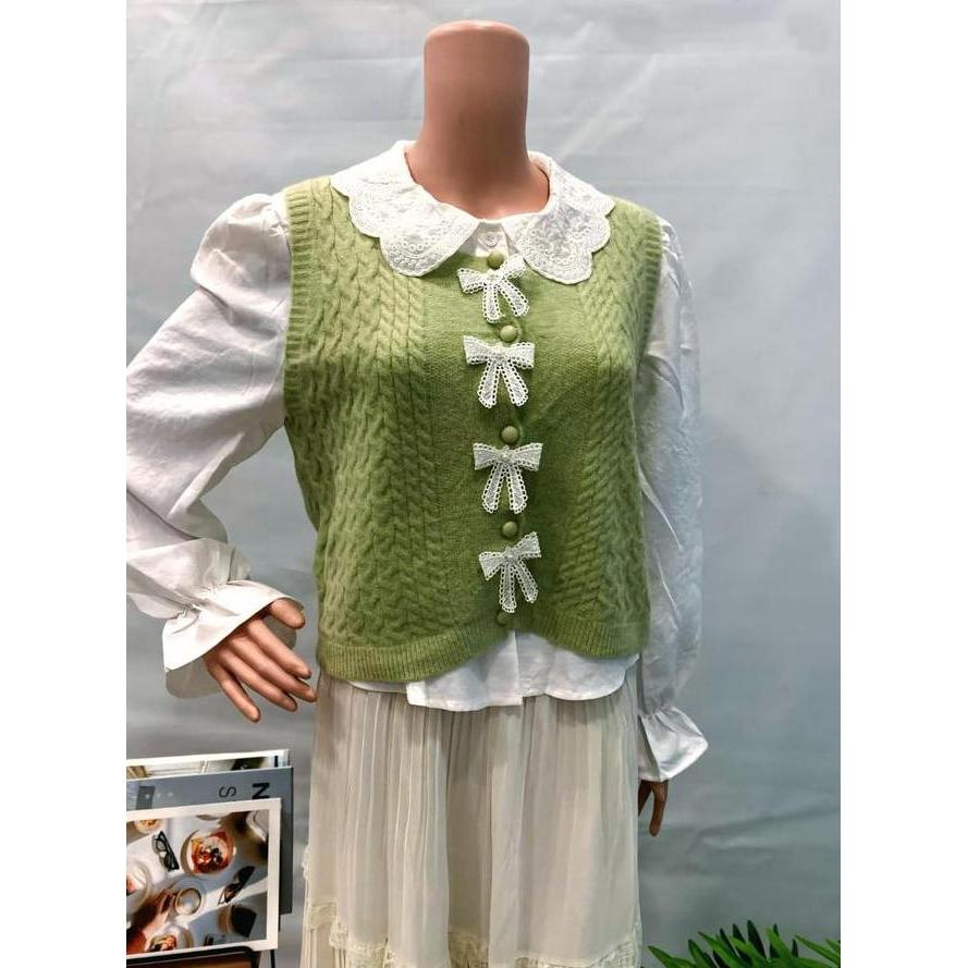 Kemeja Vest Wanita Kemeja Vest Wanita Import Model Casual Rajut Premium Katun Rayon