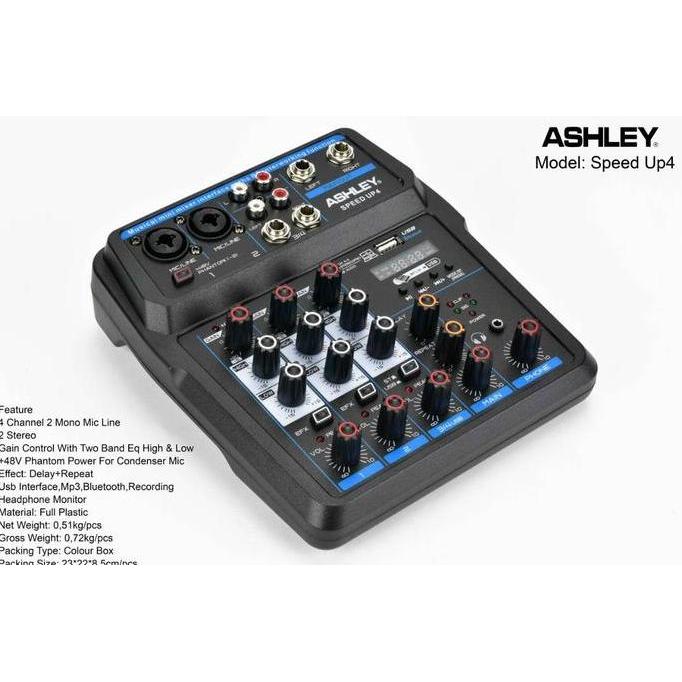 MIXER ASHLEY SPEED UP4 / ASHLEY SPEED UP 4 ORIGINAL ASHLEY ORIGINAL DAN TERPERCAYA