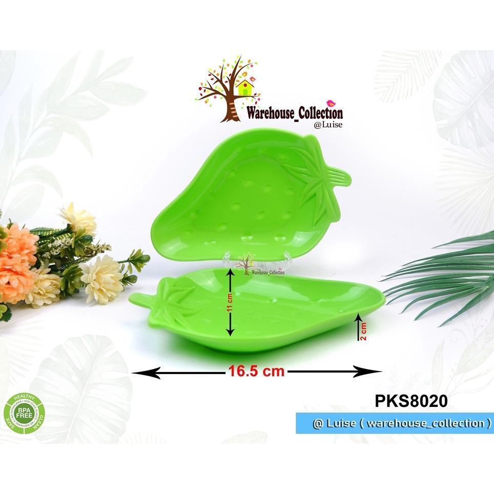 Dapat 3 Pcs Piring Plastik Lucu / Piring Kue Snack / Piring Dessert / Lepek Kacang