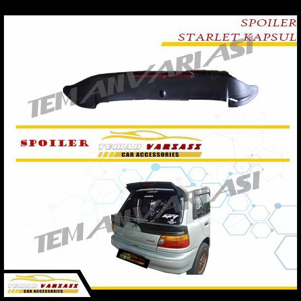 BEST DEAL SPOILER MOBIL STARLET KAPSUL/ TOPI BELAKANG STARLET KAPSUL
