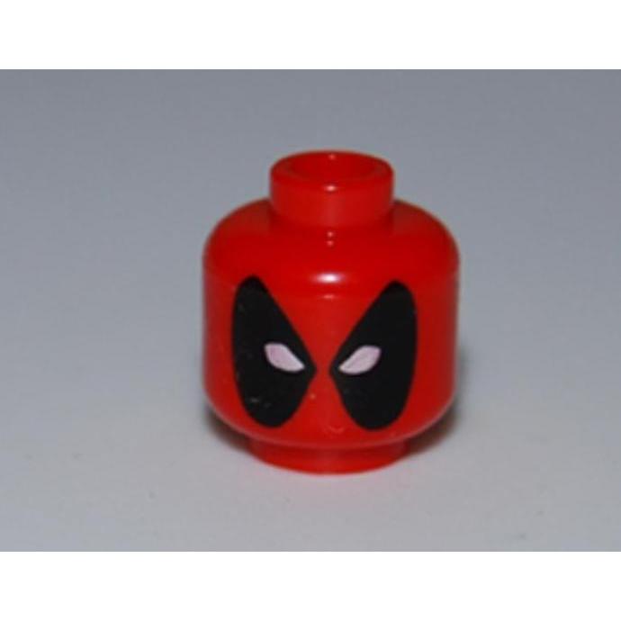 Promo Lego Minifigures Part Red Head Deadpool SH302 6866 Diskon