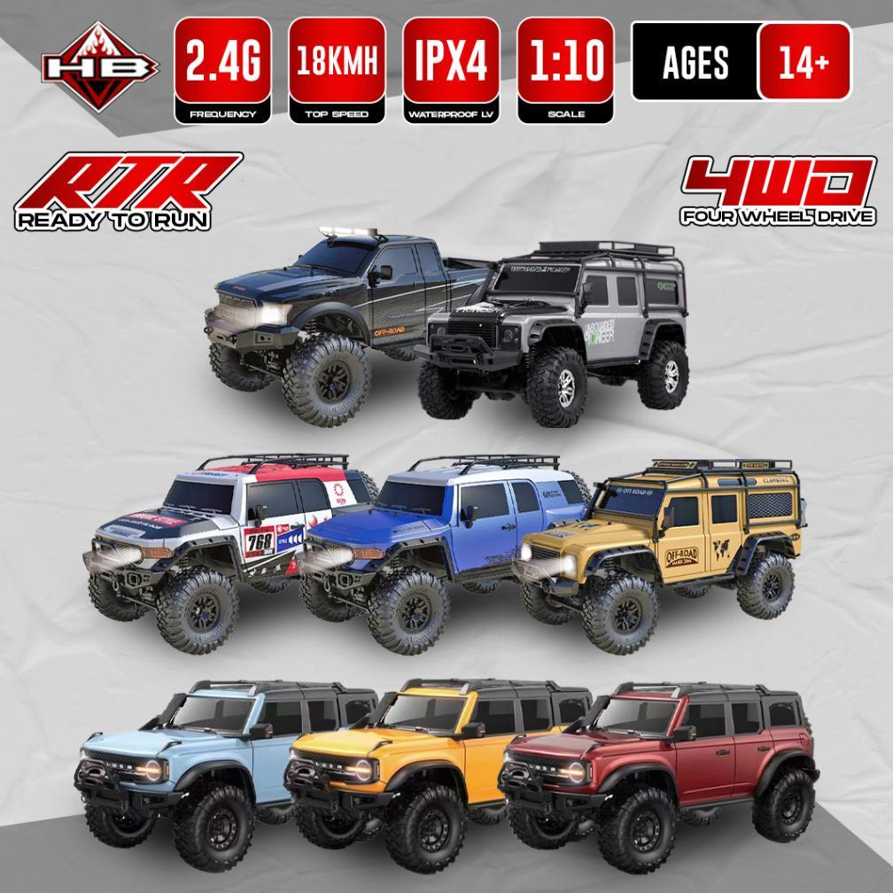 RC Car Mobil HB ZP1002 ZP1005 ZP1007 ZP1008 ZP1009 R1001 R1002 R1003 New Adventure Offroad 1/10 Brus