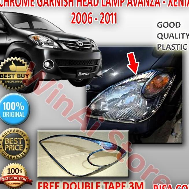 Garnish Lis Lampu Xenia 2007 Depan Avanza Dan 2007-2010 Model