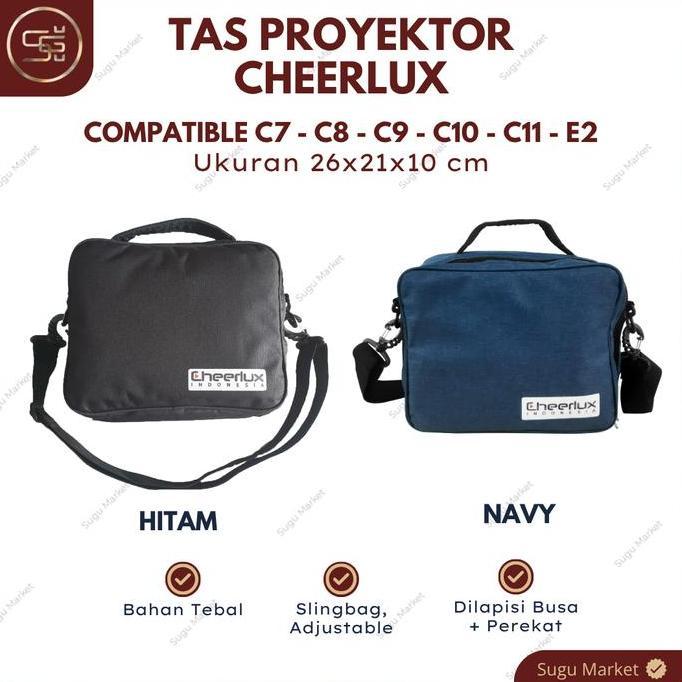 NEW Tas Proyektor Cheerlux C9-C10-C11 Slingbag Projector Cheerlux Original