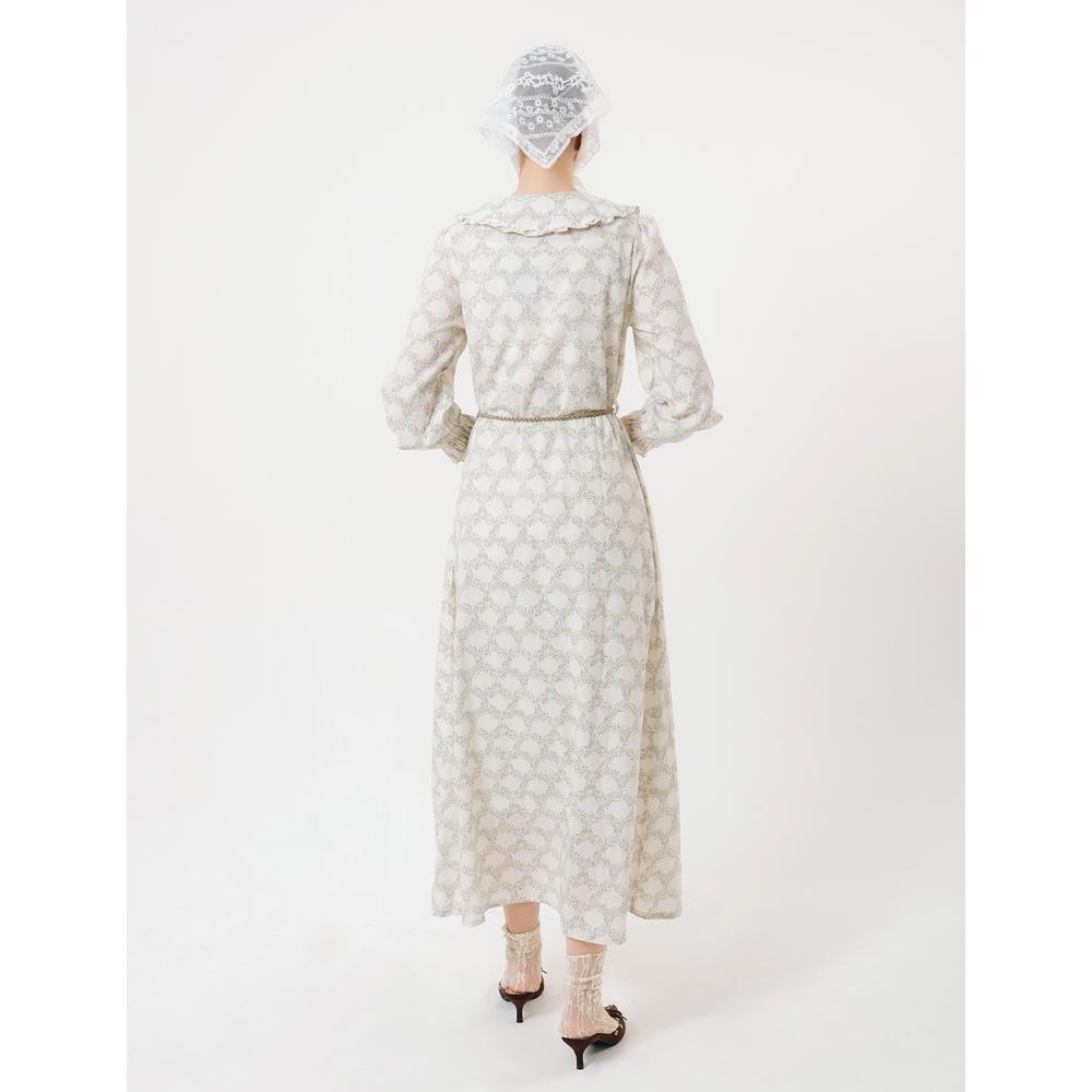 Ready Stock Ext Stella Dress|Dress Wanita Maxi - Warna Cream