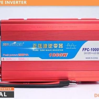 BEBAS ONGKIR - Inverter SUOER 1000 Watt FPC-1000A PSW Original