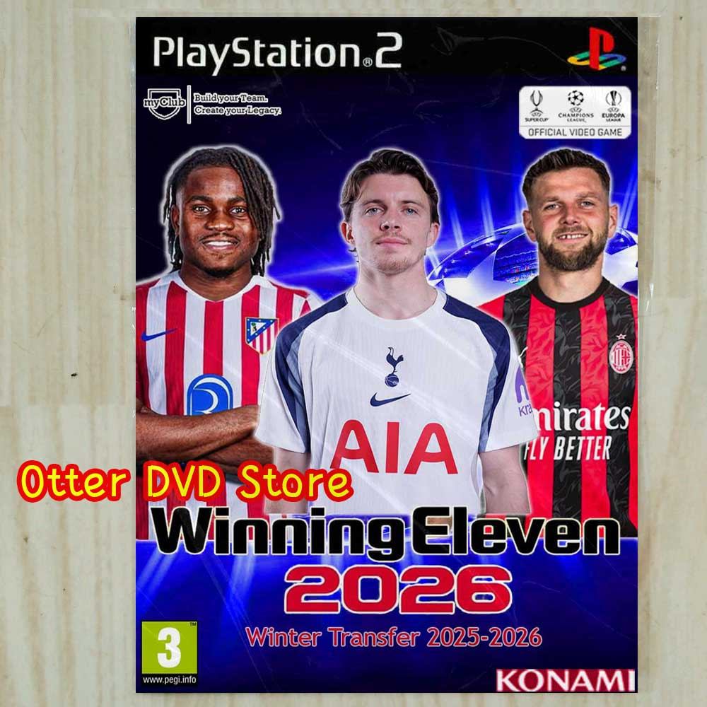 Kaset Game PS 2 PS2 Winning Eleven 2026 Winter Transfer