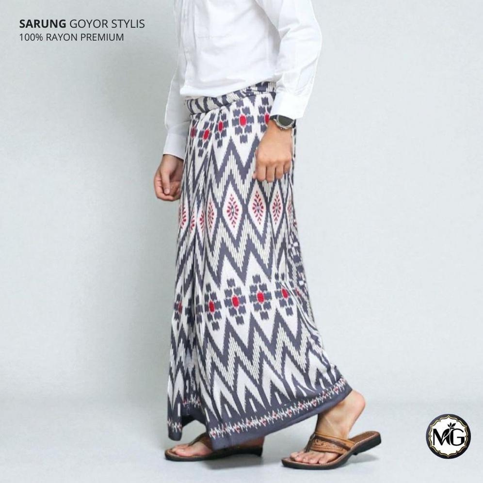 Sarung Goyor Pria Premium Original Motif Manggar New Series / Sarung Goyor Botol Premium Terbaru / S