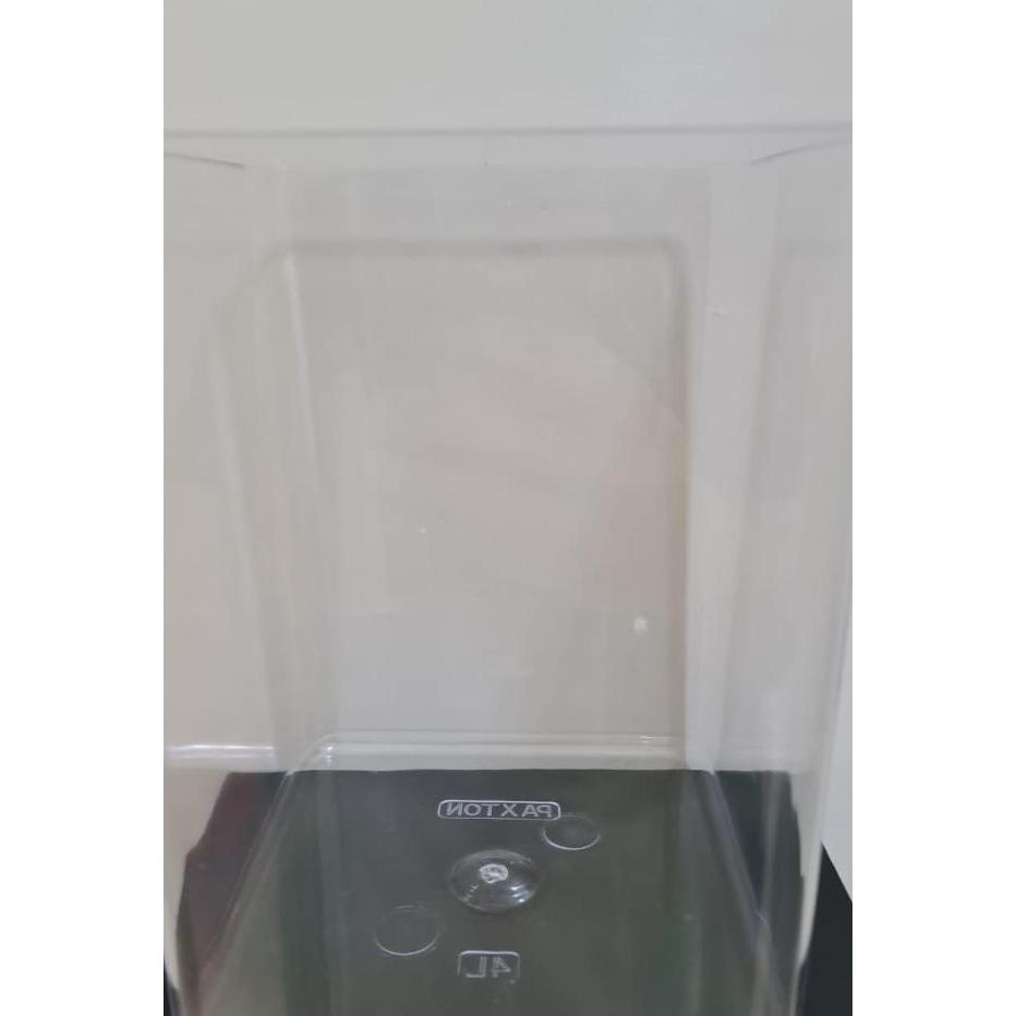 Toples Ikan Cupang Akrilik Kotak 4L - Toples Mika 4 Liter - Paxton