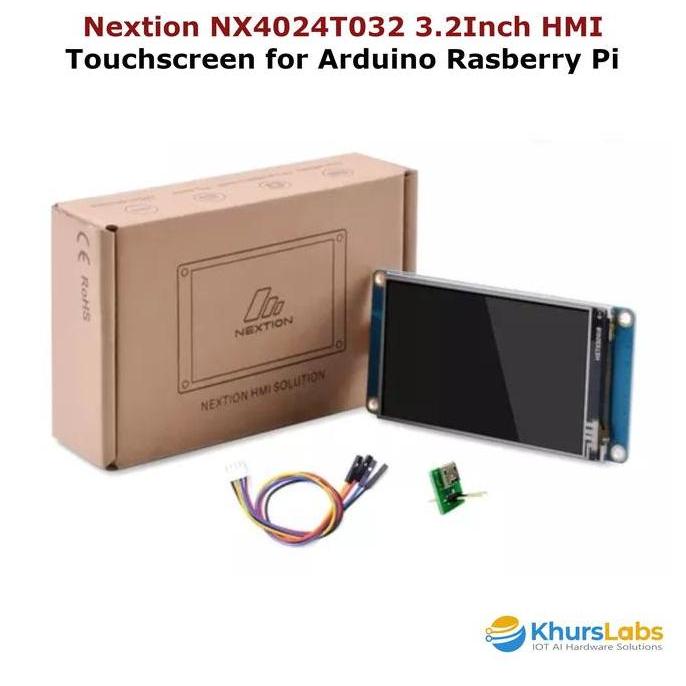 Nextion Nx4024T032 3.2" Hmi Uart Usart Lcd Tft + Touchscreen For Arduino Rasberry Pi