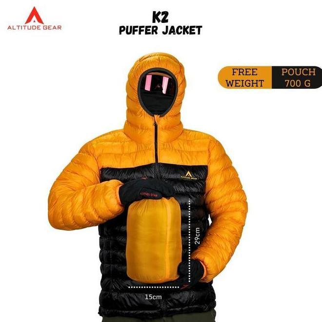 Eiger - Altitude Jaket Gunung Puffer Outdoor Gear K2 Pria Wanita