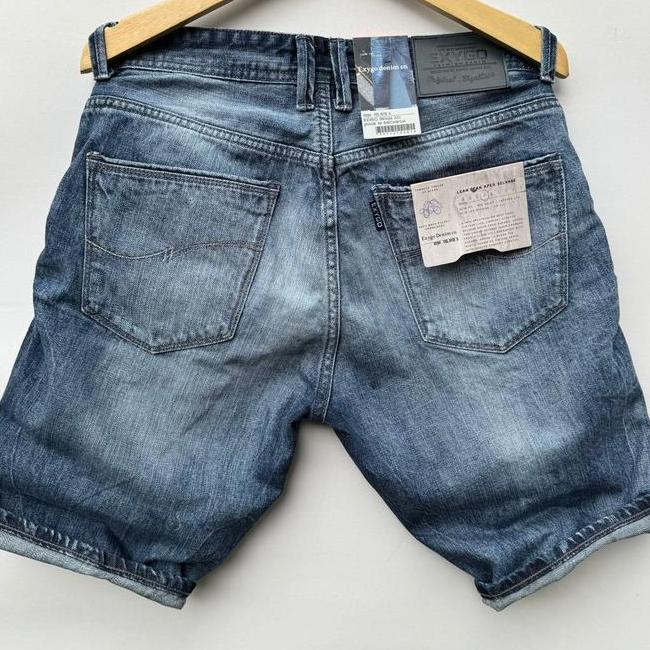 Celana Exygo Pendek Pria Jeans Santai Ponggol