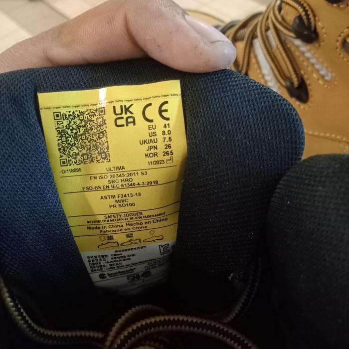 JUAL SEPATU SAFETY JOGGER ULTIMA TERMURAH/ SAFETY SHOES JOGGER