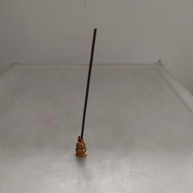 Termantab] kuningan tempat tatakan bakar dupa hiolo kecil bokor