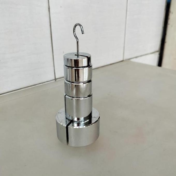 :0:0:0] beban bercelah 1000 gram dengan penggantung alat peraga dengan berbagai ukuran anak timbanga