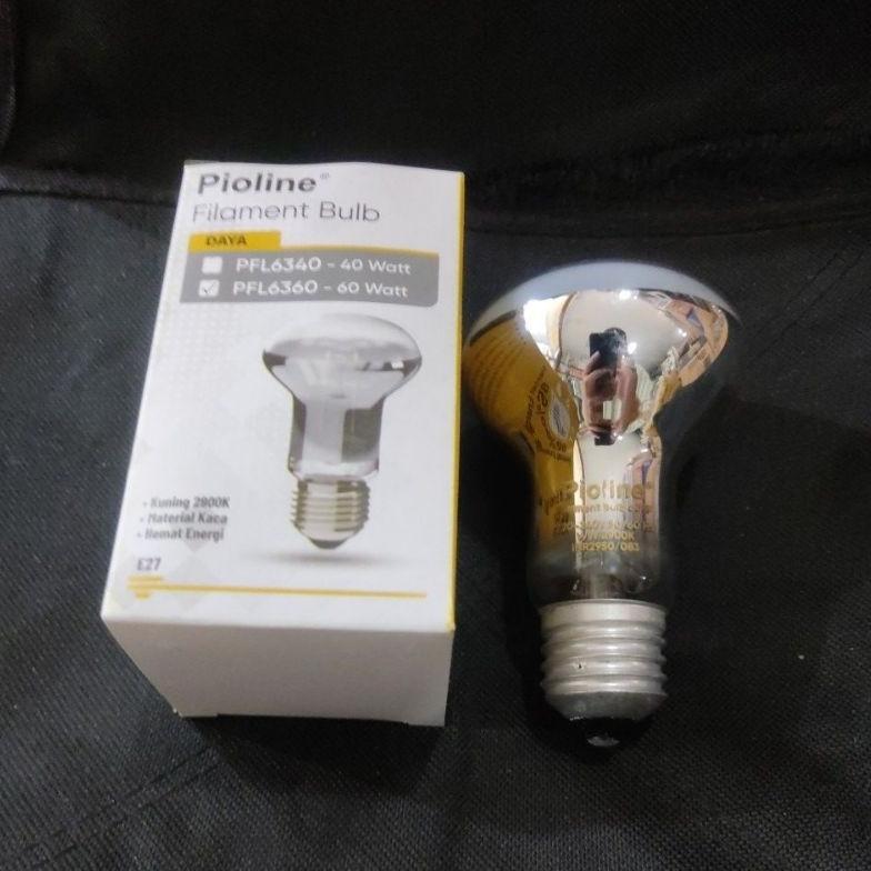 terbaru pioline lampu chicken / lampu filament 60 watt & 40 watt pioline cahaya kuning hangat