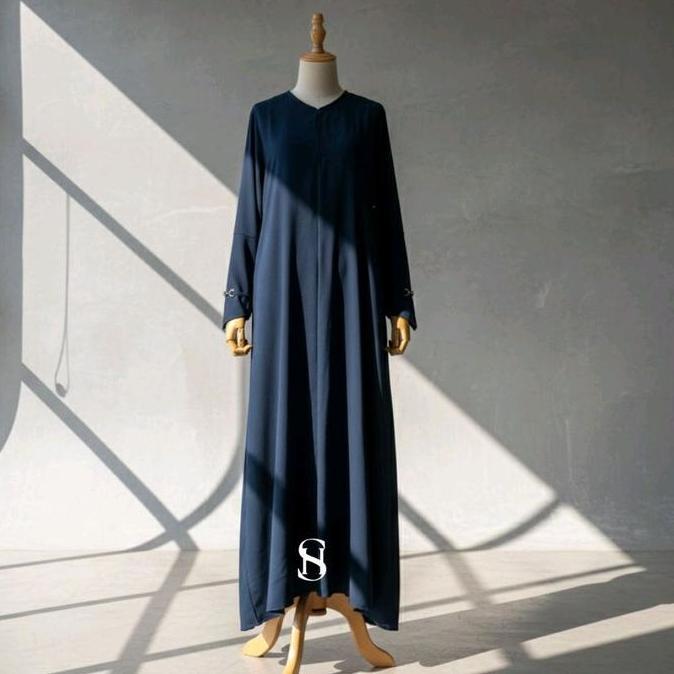 Hijabsal Gamis Syar'i Kinara Bahan Mazen Anti UV Original by Sultan