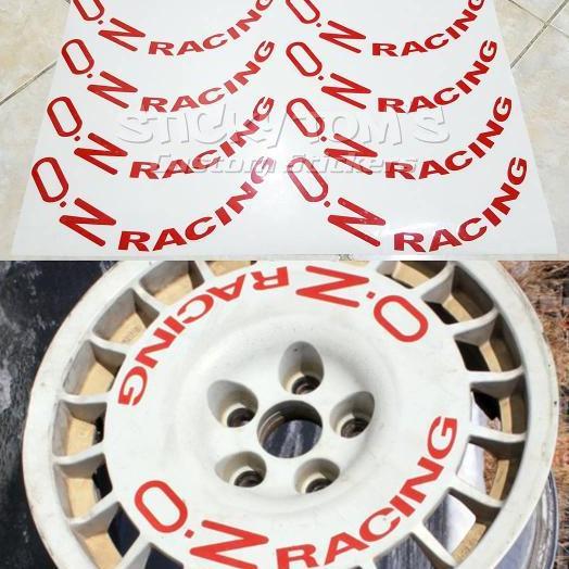 stiker velg mobil OZ Racing untuk OZ Rally (piring)