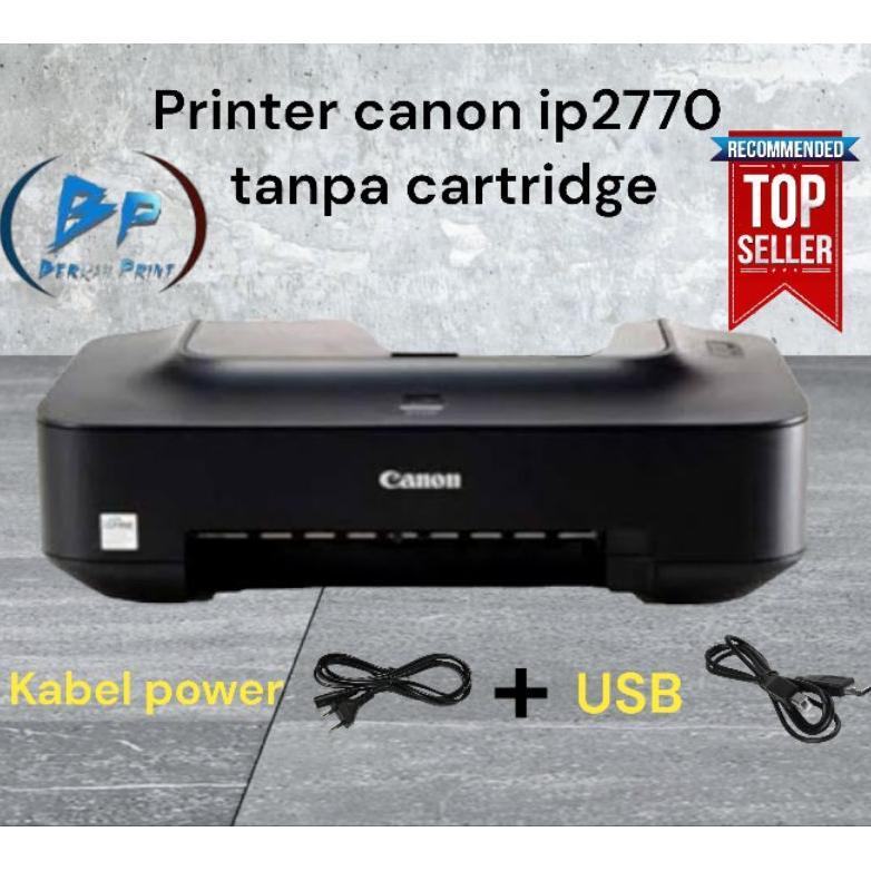 Printer canon IP 2770 normal, second tanpa cartridge terlaris