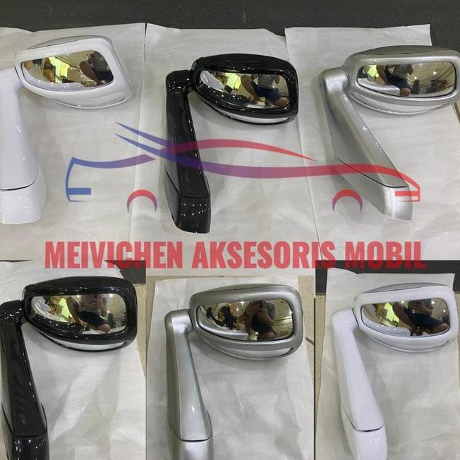 Car Mirror Front Kaca Machine Blind Spot Spion Cermin Tambahan Kiri Samping Pojok Depan Tanduk Fende