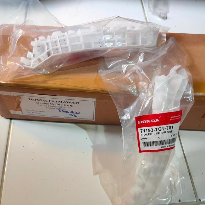 Breket Bumper Dudukan Satya 2012 S 2014 Bemper Depan Honda Brio Rs 2012-2025 Mobilio E 2014-2021