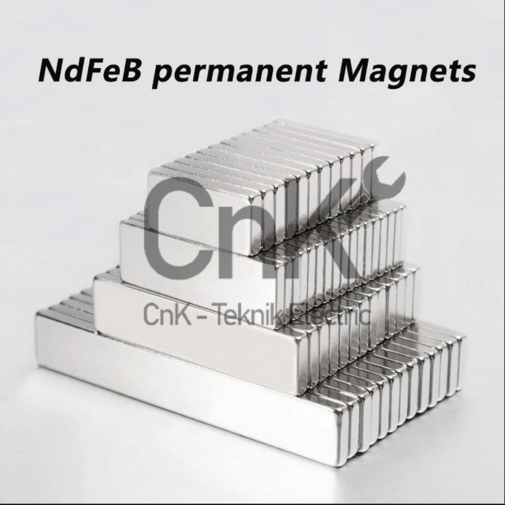 Strong Magnet N52 Super Kuat Neodymium Kotak N52 Ndfeb Square