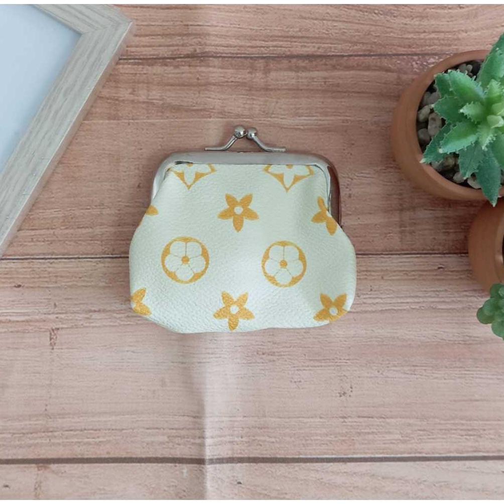 MURAH DOMPET KOIN WANITA - DOMPET KOIN JADUL TAS SIMPLE - DOMPET KOTAK-KOTAK LOGO - DOMPET WATERPOOF