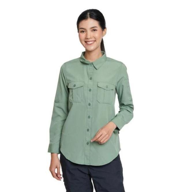 Kemeja Eiger Ws Kemeja Eiger Ws Skiddaw Ls Shirt Wanita