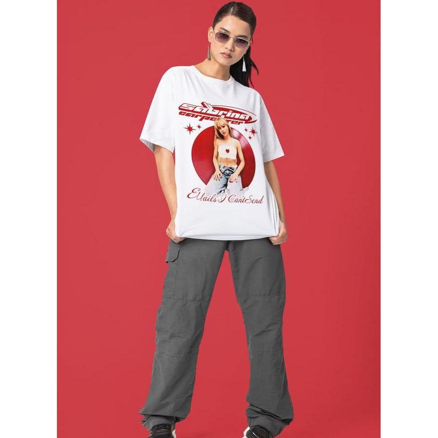 Sabrina Carpenter Oversized Sabrina Carpenter Oversized Tshirt 16S Fullhouse Attire