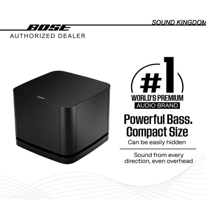 BEBAS ONGKIR - Bose Bass Module 500 for Soundtouch 300 / Soundbar 500 / 700 Black
