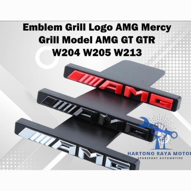 Emblem Logo Grill W204 W205 Amg Mercedes Benz W212 W211 Gtr Gt