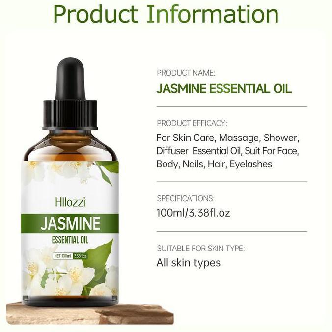 READY IMPORT JASMINE ESSENTIAL OIL IS USED FOR SKIN CARE, MASSAGE, BATHING, AND AROMATHERAPY, AND IS