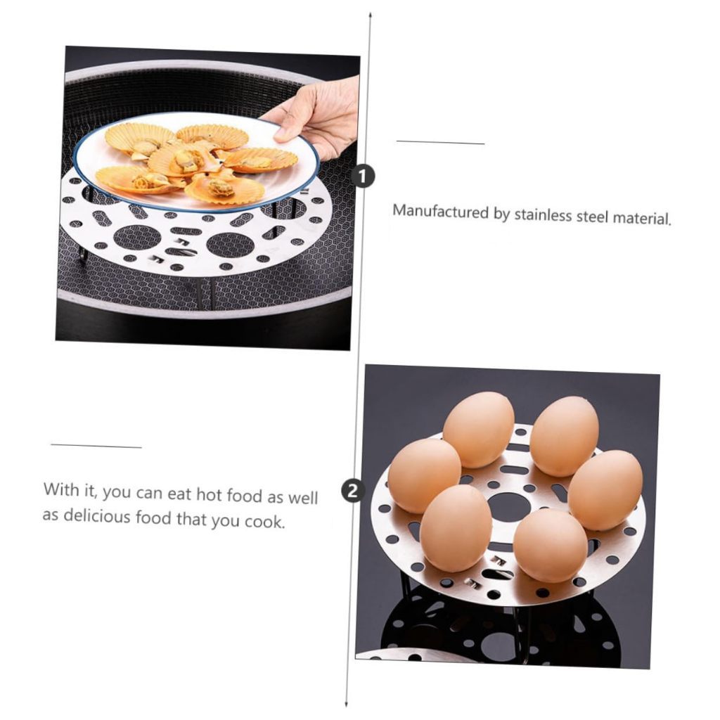 18Cm Tatakan Kukusan Alas Panci Stainless Steel Streamer Kukus Panci Murah Tatakan Kukusan Alas Panc