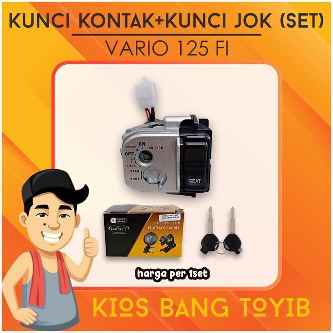 NEW Kunci Kontak Motor Set Assy Honda VARIO 125 FI (Impact)