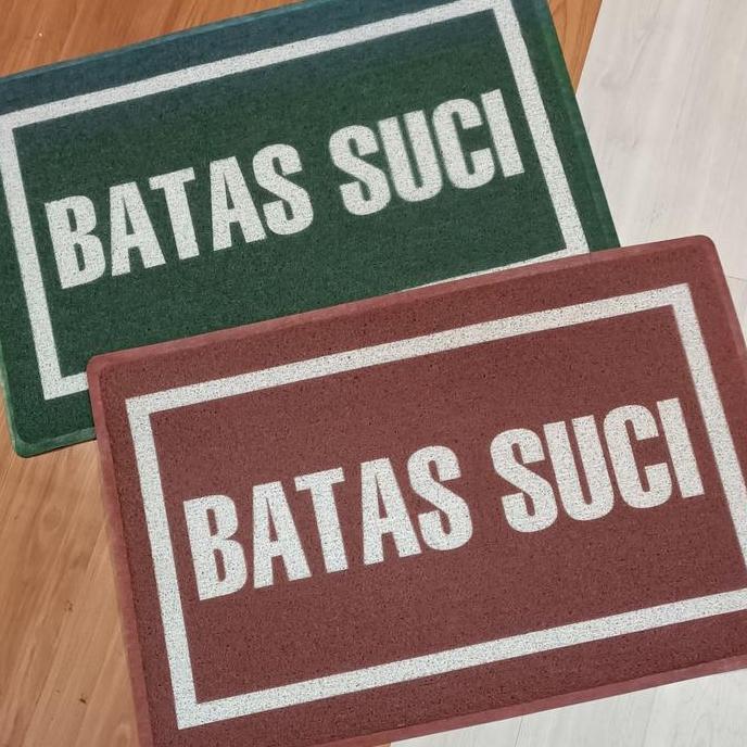 keset batas suci masjid