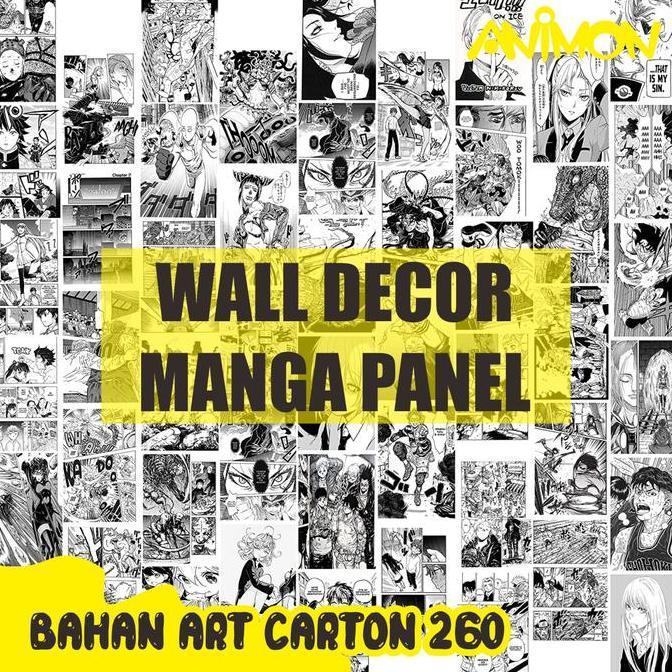 Poster Manga Anime Dekorasi Dinding Aesthetic Wallpaper Collage Kit