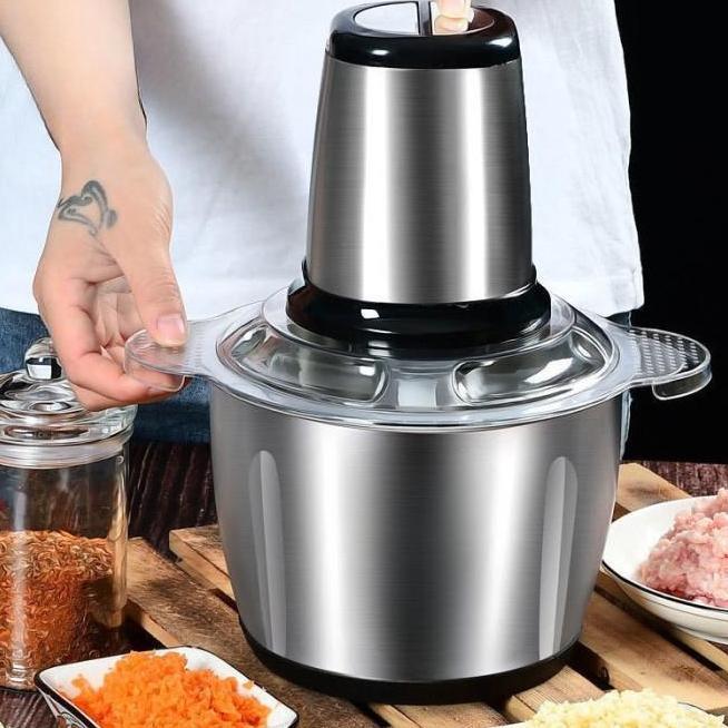 Chopper Blender Daging Meat Grinder Penggiling Daging Stainless Chopper Daging Stainless