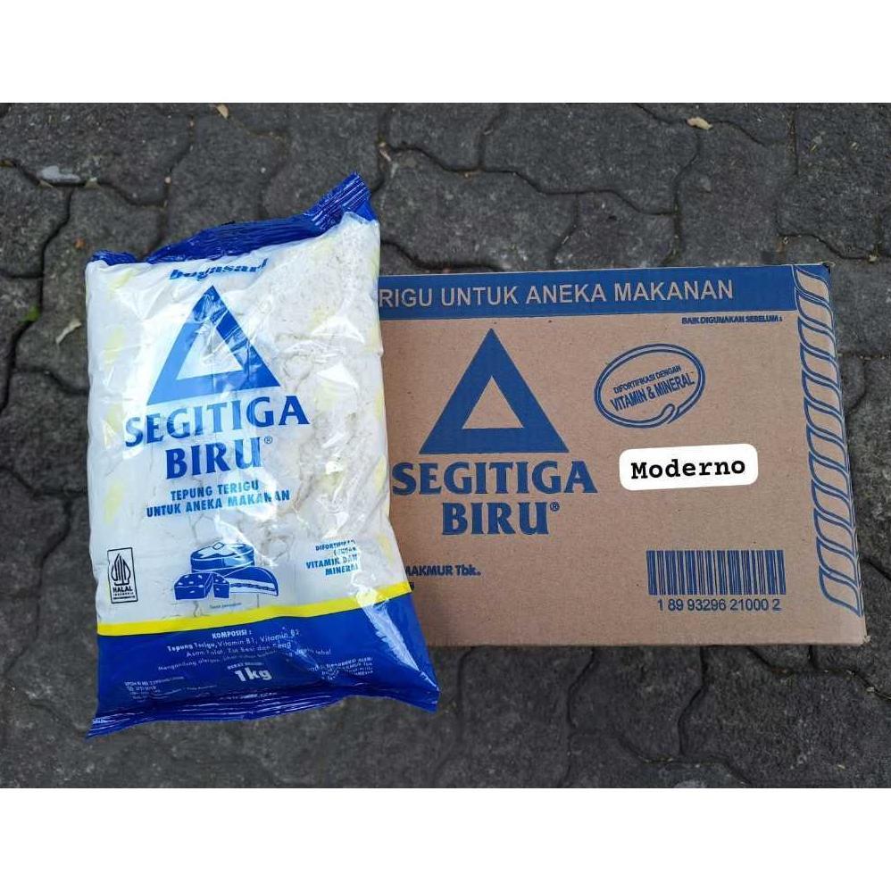 Sale Tepung Segitiga Biru 1 Kg - Tepung Terigu Segitiga Biru 1 Kg Perkarton