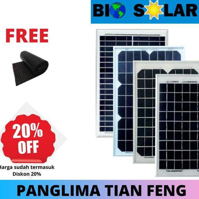 Panel surya 20wp Mono solar panel TERBATAS