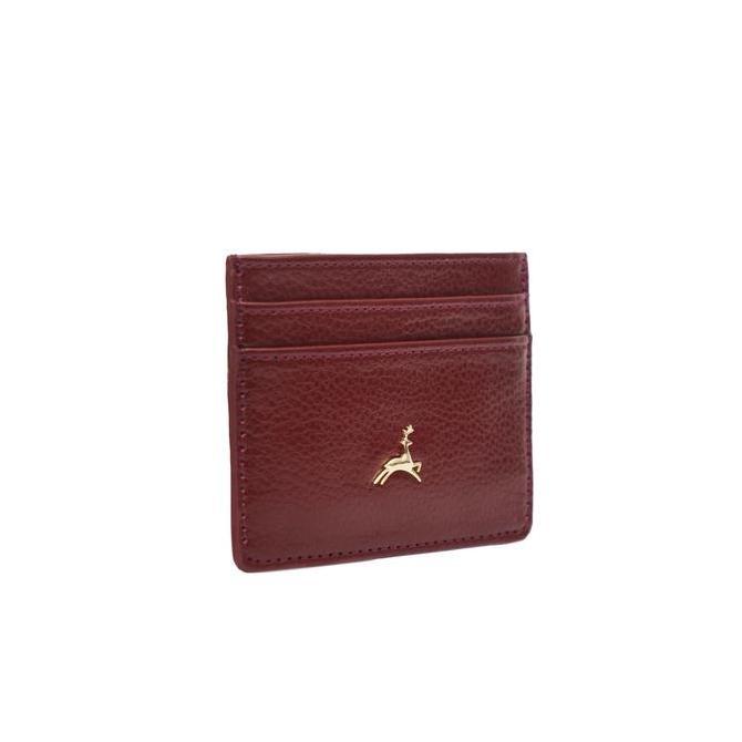 Povilo Bira Card Wallet Burgundy KS