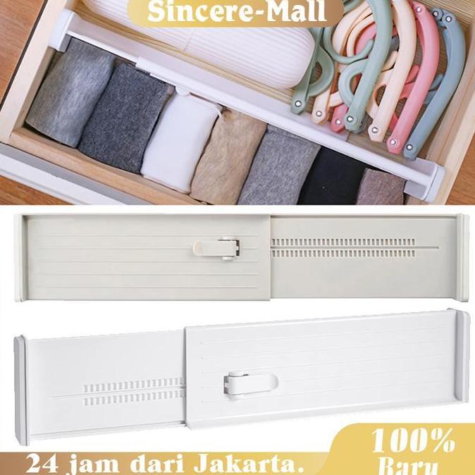 HAMDORA Pembatas Laci Sekat Pakaian Papan Partisi Minimalis Divider Laci