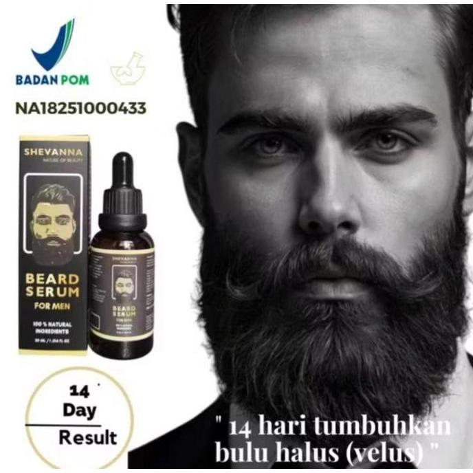 HAMDORA Serum Penumbuh Brewok Pria Cepat Minyak Penumbuh Kumis Cepat Serum Penumbuh Jenggot Brewok T