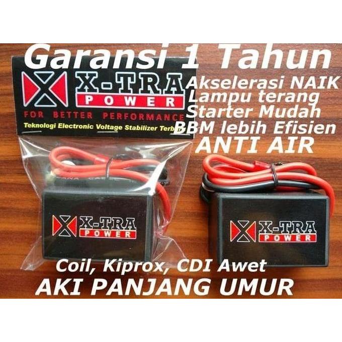 Volt Stabilizer Motor penstabil tegangan listrik motor Garansi 1 Tahun