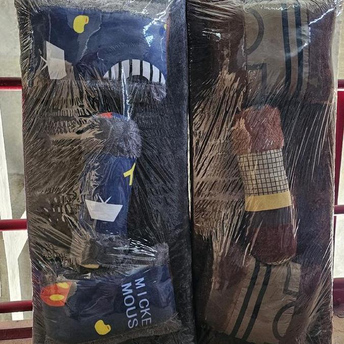 TERLARIS KASUR BULU 2BANTAL 1GULING UK120