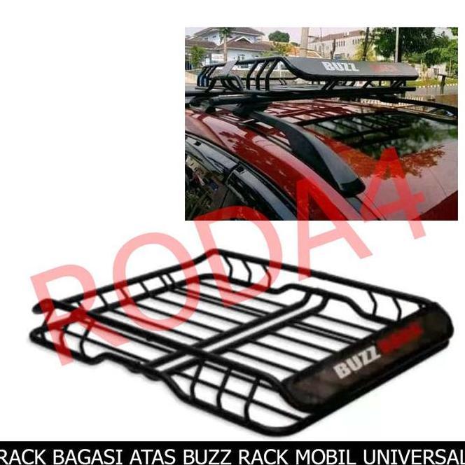 Roof Rack - Rak Bagasi Atas Mobil Besi Model Buzz Rack Universal