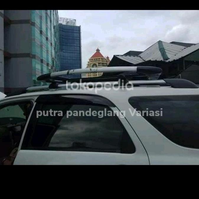 Roof Rack Bagasi Atas Mobil Universal Plus Cross Bar Rush Lama / Terios Lama 2008 - 2017 Merek Sun R