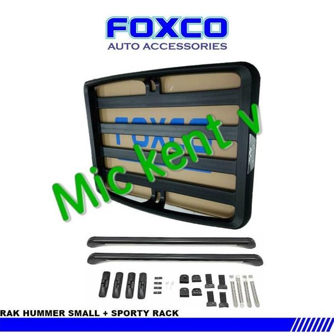 Paket Kaki Roof Rack + Rak Bagasi Atas Mobil Apv Arena