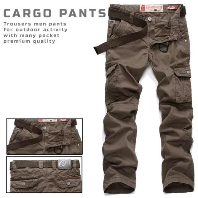 Celana Cargo Ba Celana Cargo Ba Wang Cheng / Panjang Katun